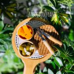 چنگال مزه دسته بامبو کد364