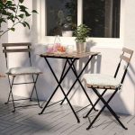 ست میز صندلی طرح ایکیا دونفره