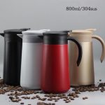 فلاسک طرح ایکیا ۸۰۰ میل کد305 سفید درب طوسی