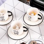 ماگ سرامیکی گربه معلق کد650