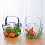 سبد تک دسته طرح ایکیا سفید کد481