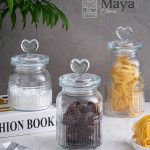 بانکه شیشه ای درقلبی مایا کد696-7-8