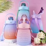 قمقمه ۲ لیتری تپل مخمل yiben  کد1086