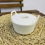 قندان گرد اجار سرامیکی یکی بخر دوتا ببر! کد831