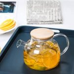 قوری پیرکس درب بامبو 1100 میل کد119