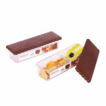 ظرف بیسکوییت کشیده دوخانه مرسه کد544 یکی بخر دوتا ببر