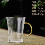 ماگ کلزیوم دسته طلایی شیپوری کد901