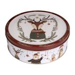 بیسکوییت قوطی فلزی winterwoodland اصل