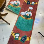 ست دوتکه پادری اشپزخانه ترک طرح اشپز کد1075