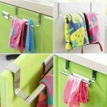 اویز حوله کابینتی استیل کد1142