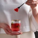 نیم لیوان طلایی پاشاباغچه ۴ عددی