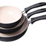 تابه ۳ عددی تک دسته تفلون