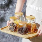 ست بانکه پیرکس مربعی درب بامبو 1051