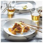 ست پیش دستی و غذا خوری سرامیک ایکیا اصلی oftast