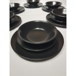 ست بن چاینای غذاخوری مشکی farkglar ایکیا اصلی