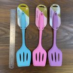 کفگیر + ملاقه سیلیکونی وارداتی ۳۰ سانتی متر کد1063