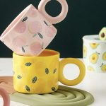 ماگ سرامیکی طرح میوه