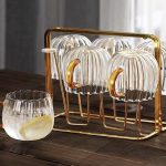 ماگ کدو پیرکس دسته طلایی