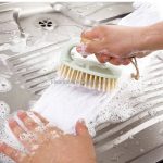 فرچه دسته کوتاه فرش دسته بامبو ترک