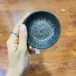پیاله مزه خوری سرامیک دنی هوم ذغالی ۸سانتی متر