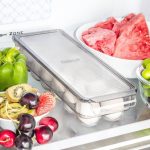 جا تخم مرغ کریستال درب دار