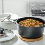 قابلمه روکش‌گرانیتی درب دار