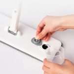 تی اسپری دار دسته الومینیوم همراه پد خشک کن ws