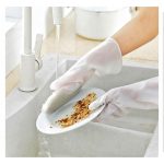 دستکش اسکاچ دار لاتکس مدیوم