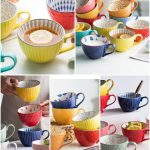 لاته خوری سرامیکی رنگی دنی هوم