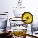 لیوان لب طلایی bubble