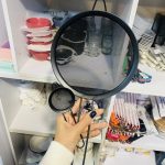 صافی مشکی وارداتی فلزی