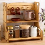 استند دکوری چوبی اویز دار