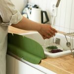 آبگیر سیلیکونی سینک طرح برگ