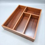 نظم دهنده کشو ۴ خانه چوب وارداتی