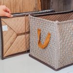 باکس نظم دهنده کمد طرح دار به همراه استند مفتولی