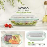 ظرف نگهداری ۵۰۰ میل درب دارگرد