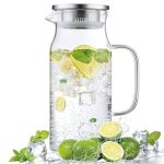 پارچ ۱۱۰۰ میل انتی شوک پیرکس درب استیل