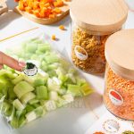 برچسب رنگی حبوبات