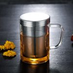 لیوان دمنوش‌فیلتر استیل ۲۵۰ میل