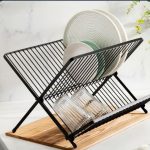 جاظرفی تاشو سینی مشکی طرح ایکیا