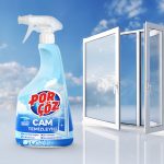 اسپری تمیزکننده و ضد بخار شیشه porçoz