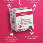 ساشه نوشیدنی پروبیوتیک و پریبیوتیک با قهوه سبز shazel