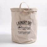 لاندری باکس درب دار laundry day ۴۰*۵۰