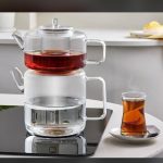 ست قوری کتری پیرکس ترک