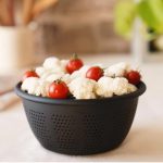 سبد و تفاله گیر استیل مشکی