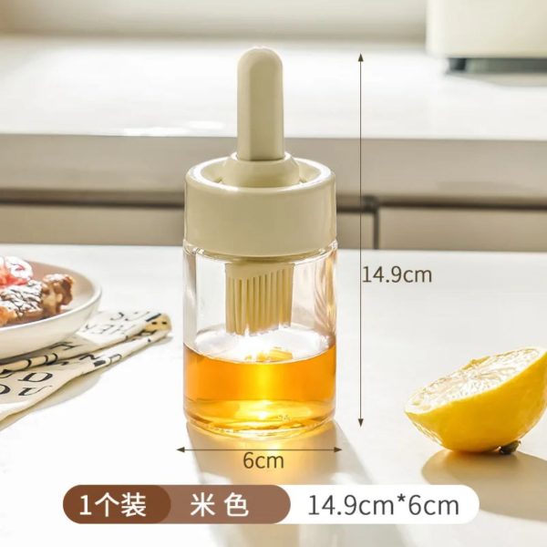 روغن ریز فرچه دار سفید white jar