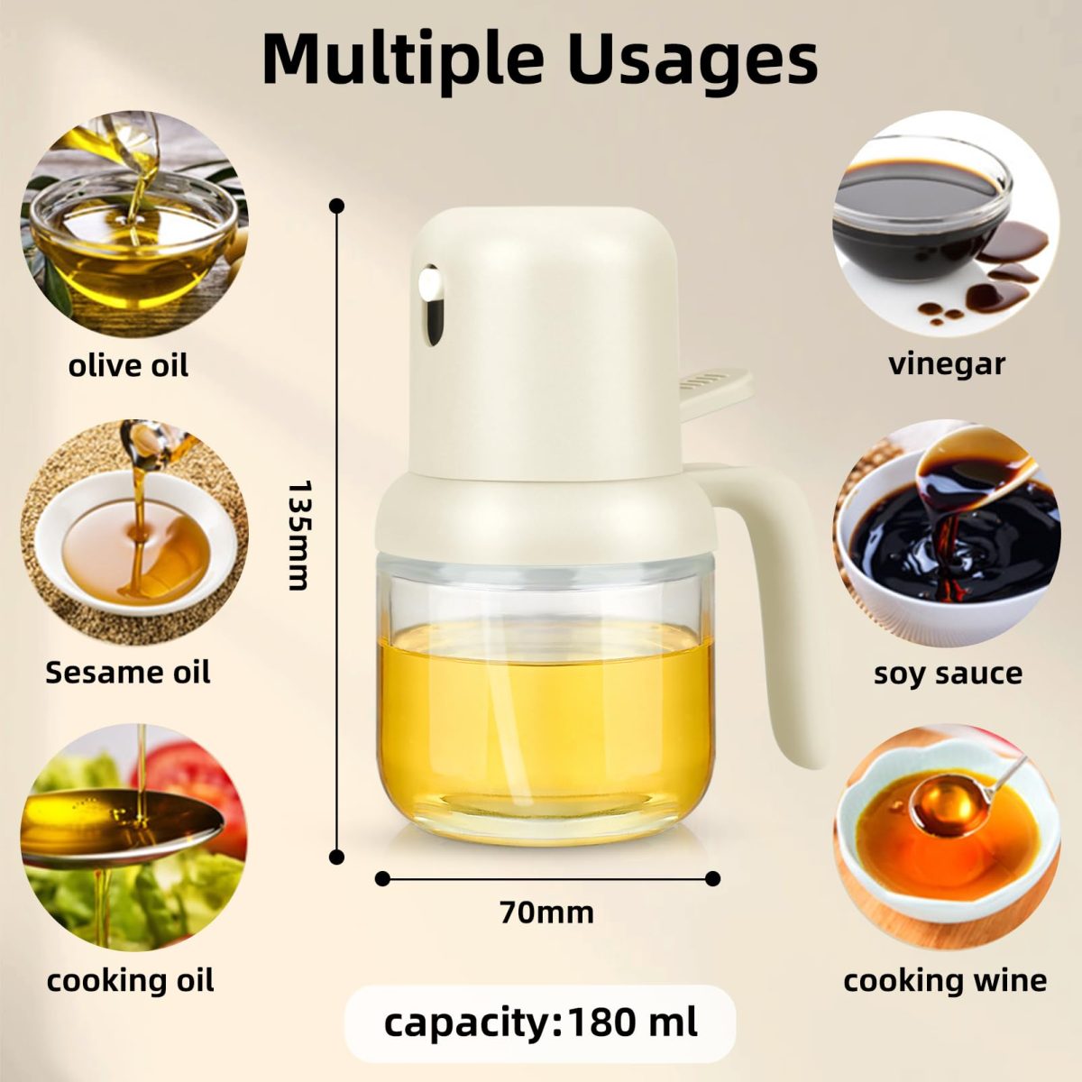 اسپری روغن درب چهارگوش cutie - Image 1