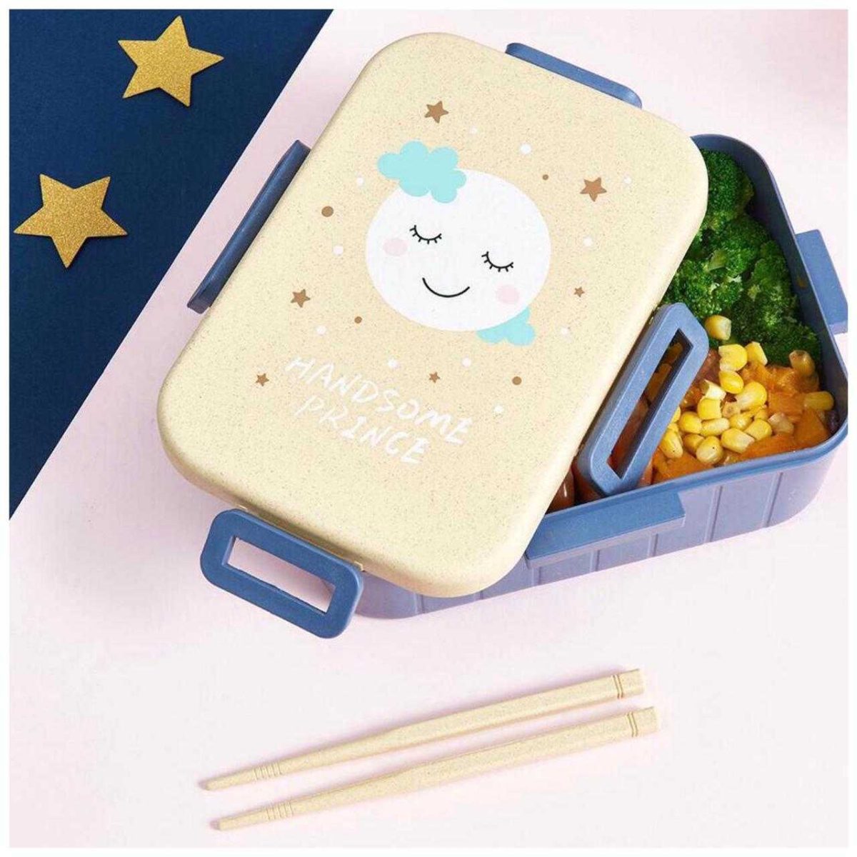 ظرف غذا مستطیل little star - Image 1