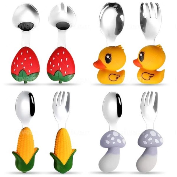 ست قاشق چنگال‌نوزادی minimini