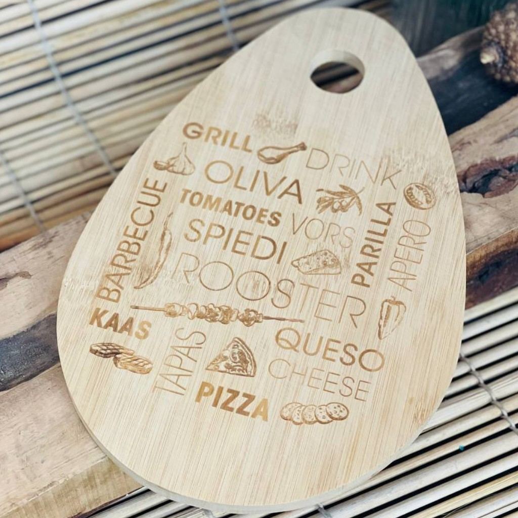 تخته سرو تکست بامبو L195 خارجی کوچک